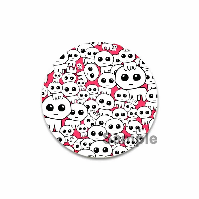 Tbh Creature Autism Meme Yippee Pins Back Buttons Custom Brooches Round Handmade Badge for Bags Gift Accessory 32/44/58mm