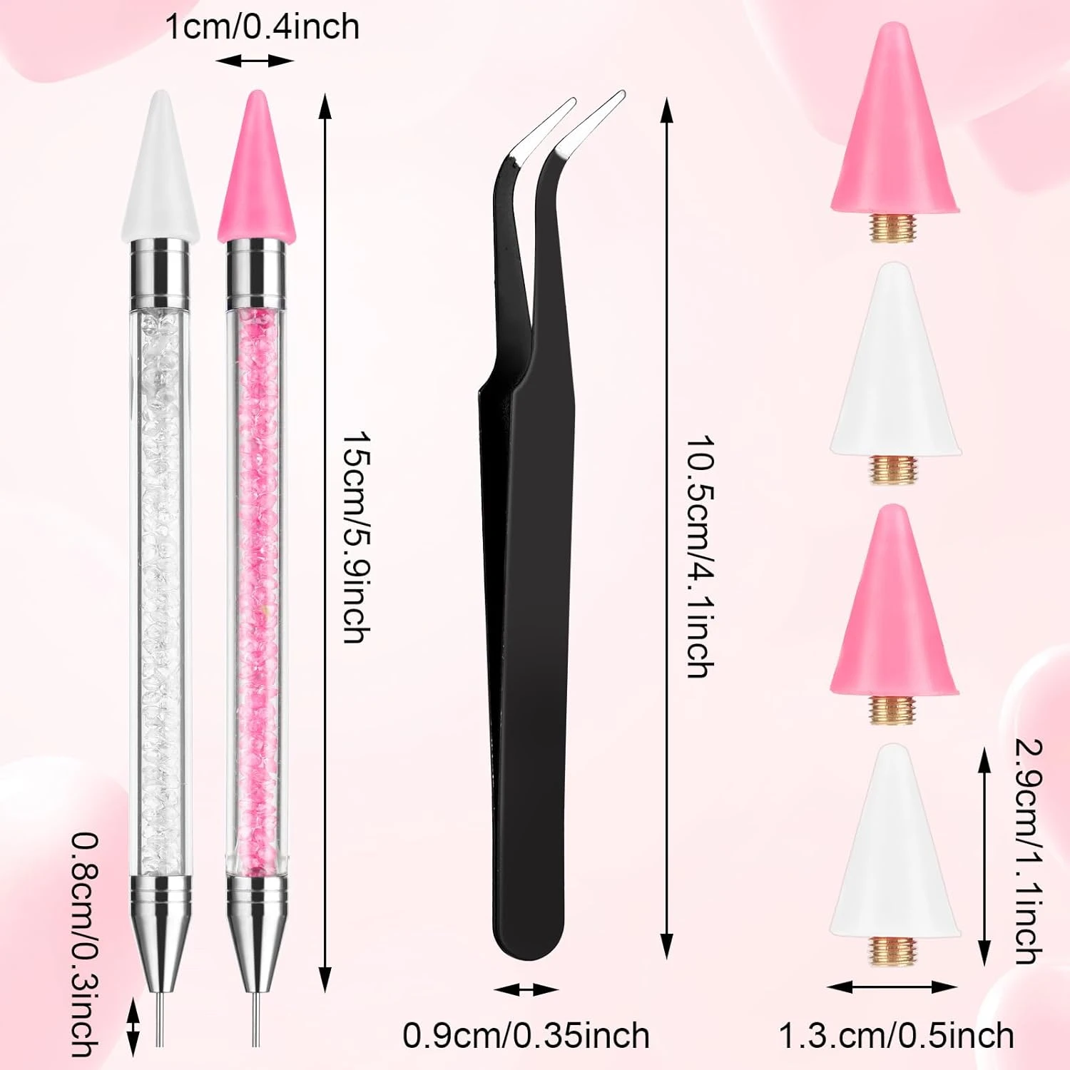 Nail Art Supplies Travel Case - Premium Portable Kit