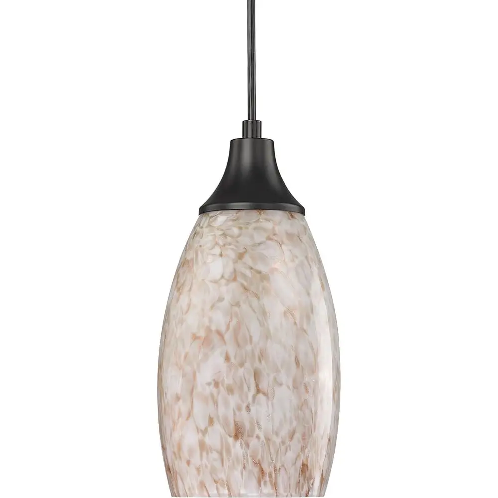 

Milk Glass Pendant Lights or Kitchen Island mini Pendant Glass Hanging Light Art Glass lamp Shades with Black Adjustable Cord or