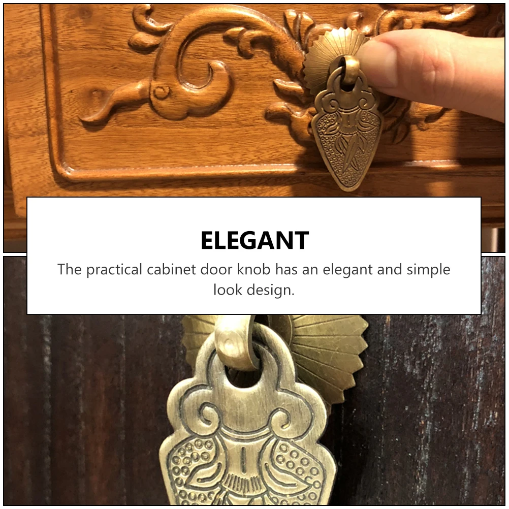 

2pcs Brass Cabinet Knobs Cupboard Drawer Handles Decorative Furniture Accessories Wood Box Hardware for Wardrobe