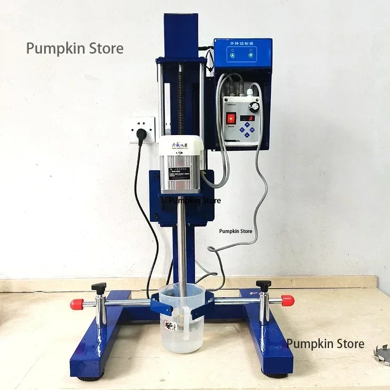 Disperser digital display high-speed disperser large laboratory mixing stirrer grinder coating paint dispersing instrument