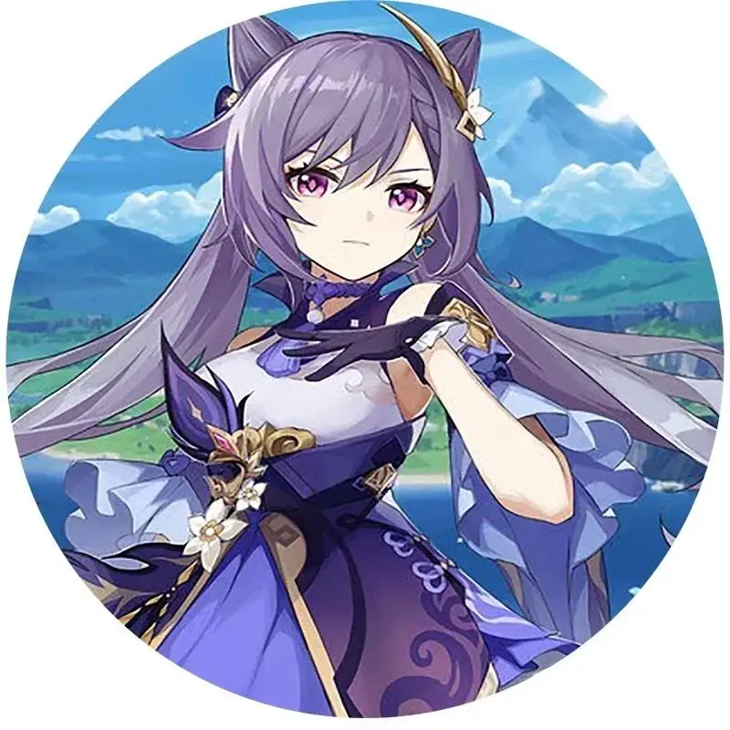 Genshin Impact Holder per supporto per telefono Supporto per telefono Tele Regali per le vacanze Grip Tok Staffa per cellulare Supporto mobile pieghevole