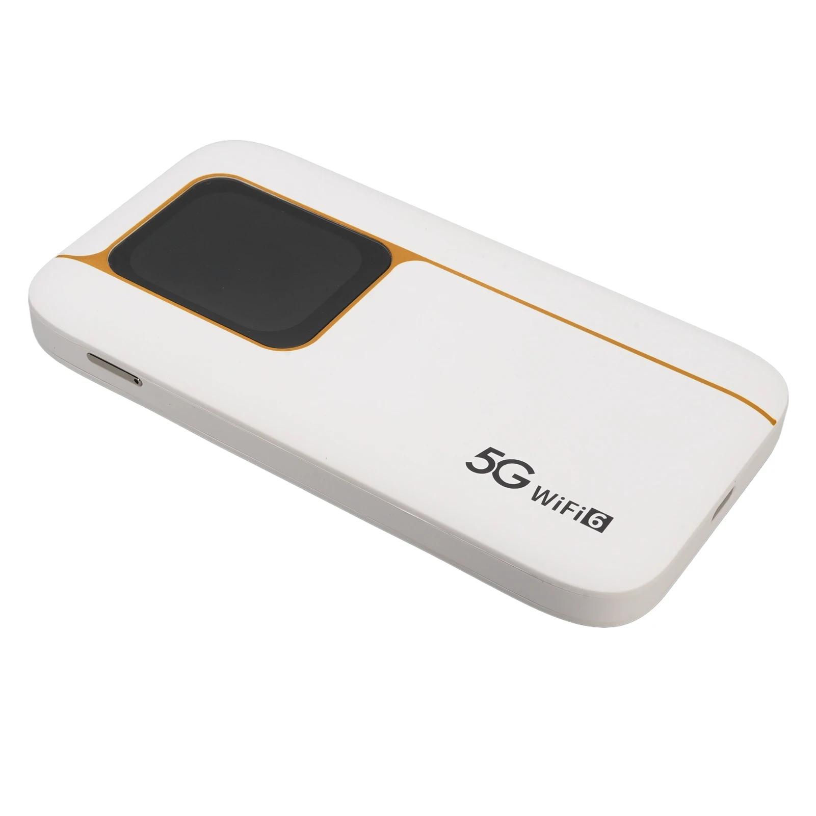 

5G Mobile Hotspot WiFi 6 2.01 Inch Touch Screen 7100mAh Portable Mobile Router with Sim Card Slot Supports 16 Devices for Home