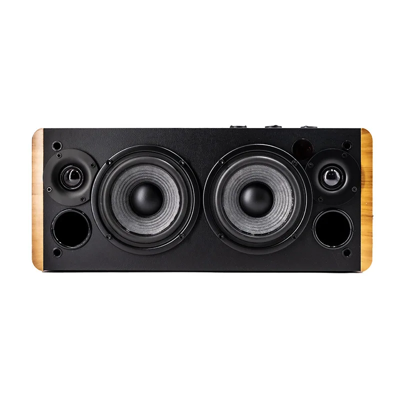 

Wireless bluetooth wooden speaker subwoofer integrated stereo home home home