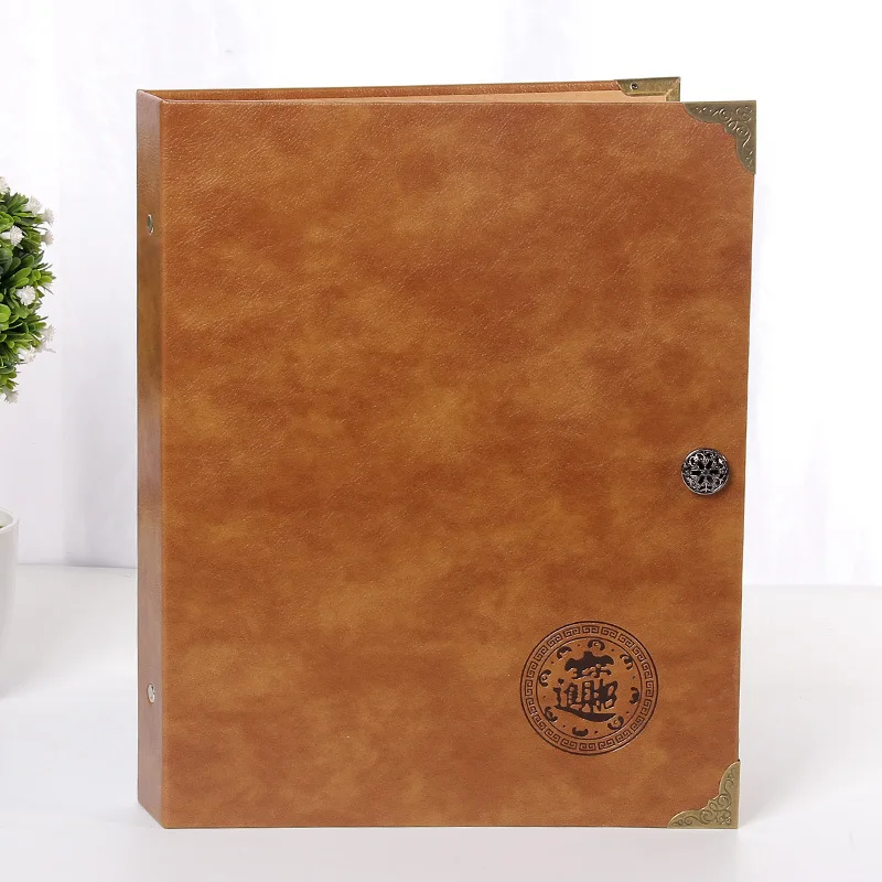 Leather Coin Collection Book - 150Coin Slot + 240A paper money slot