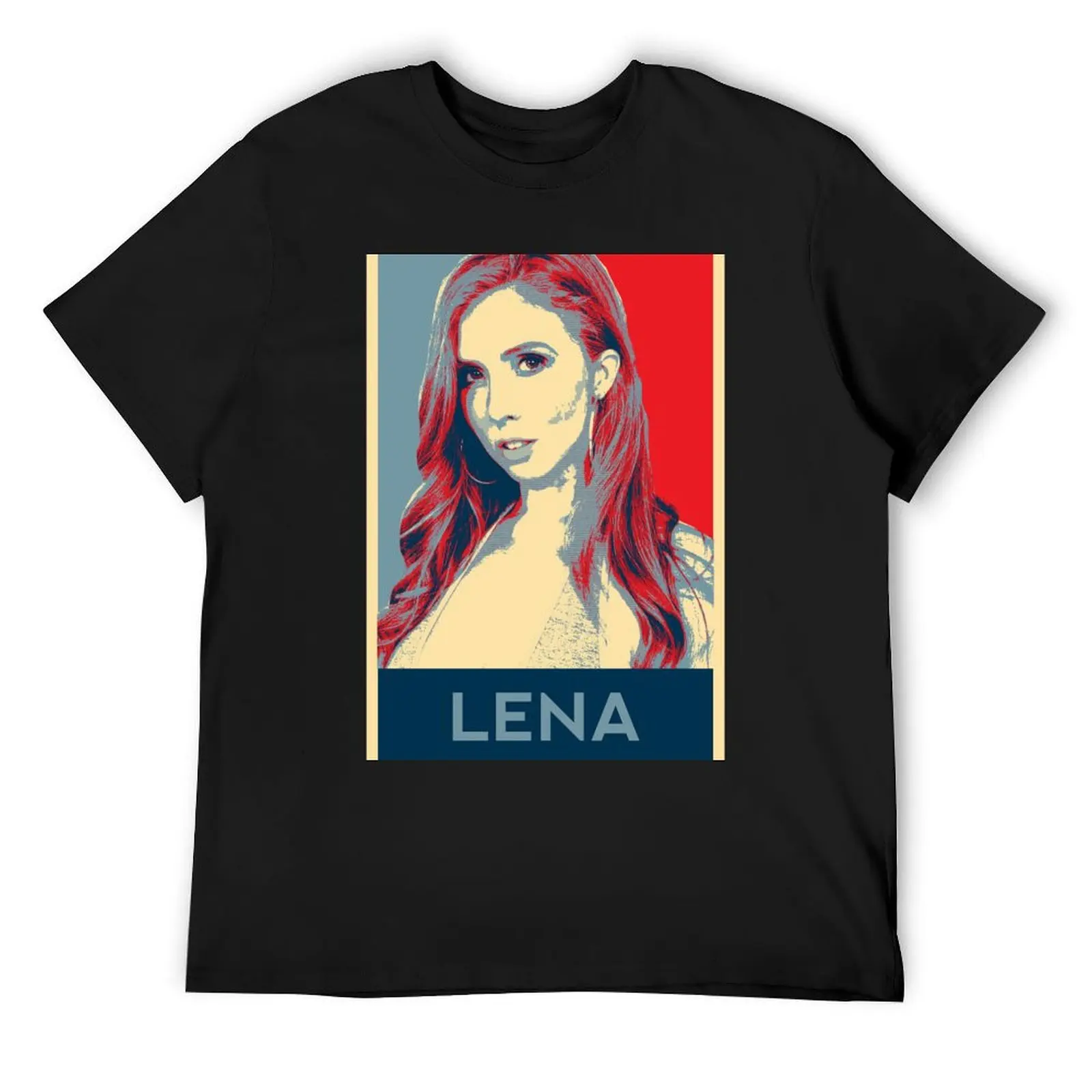 

Lena Hope Poster T-Shirt Anime t-shirt blanks plus size tops blacks mens designer clothes