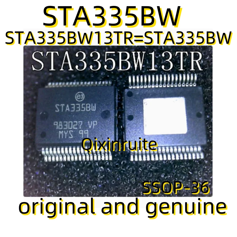 Qixinruite Brand new original STA335BW13TR=STA335BW SSOP-36 LCD audio amplifier chip