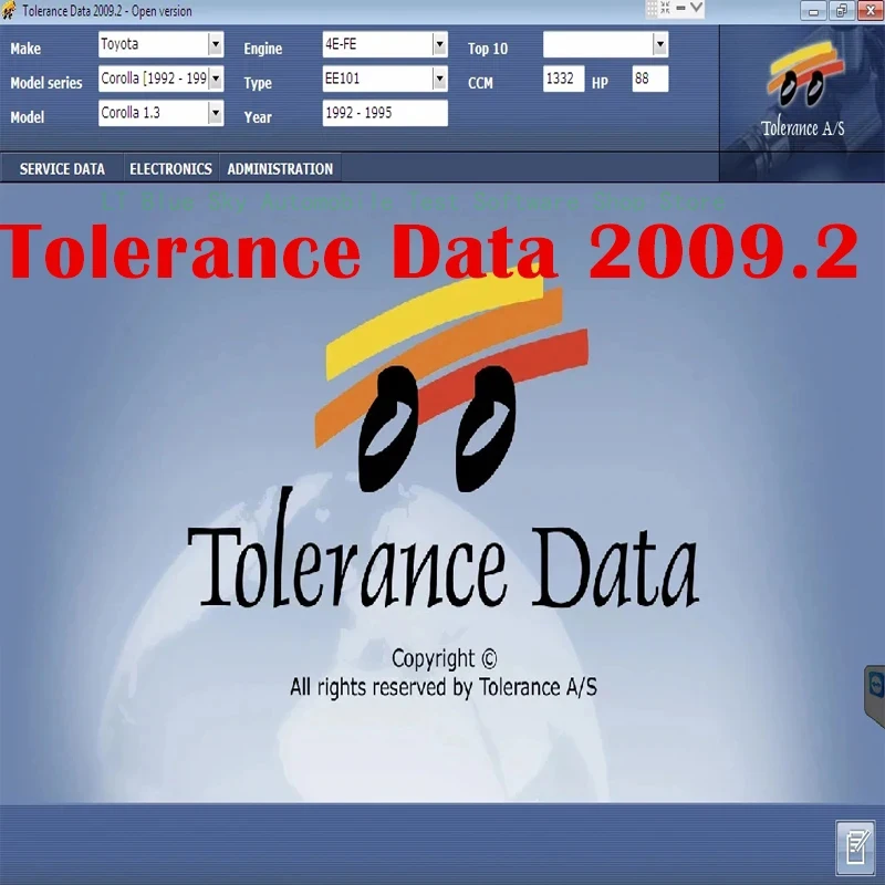 2024 Hot Car Software Tolerance Data 2009.2 Auto Repair Program Data with Free Keygen Install Video Guide Car Repair Software