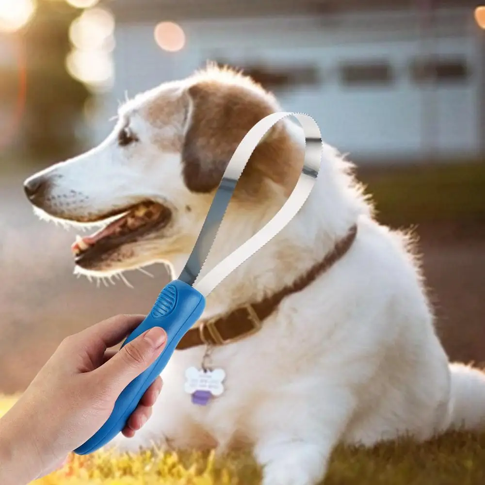 Handle Pet Comb Horse Accessories Dual-sided Horse Detangling Brush Pet Anti-itch Comb Dog Grooming Brush Horse Hair Brush