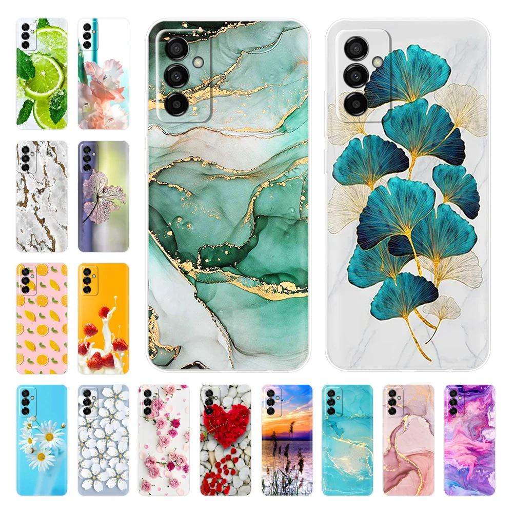 For Samsung A04s Case Soft Clear TPU Print Silicone Bumper Back Cover for Samsung Galaxy A04s A04 Phone Cases Cover Fundas Coque