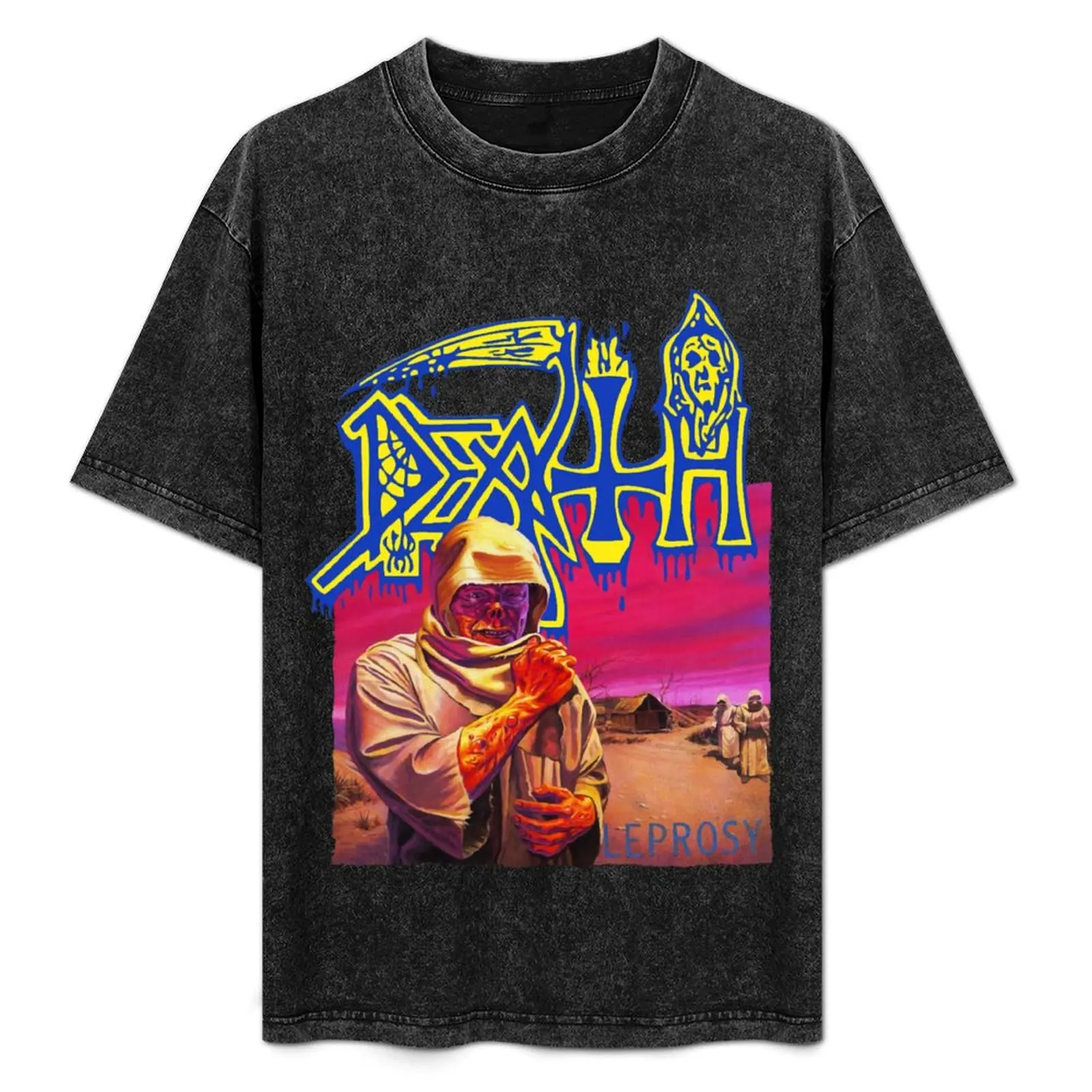 

DEATH Leprosy T-Shirt Classic Graphic Short Sleeve Top
