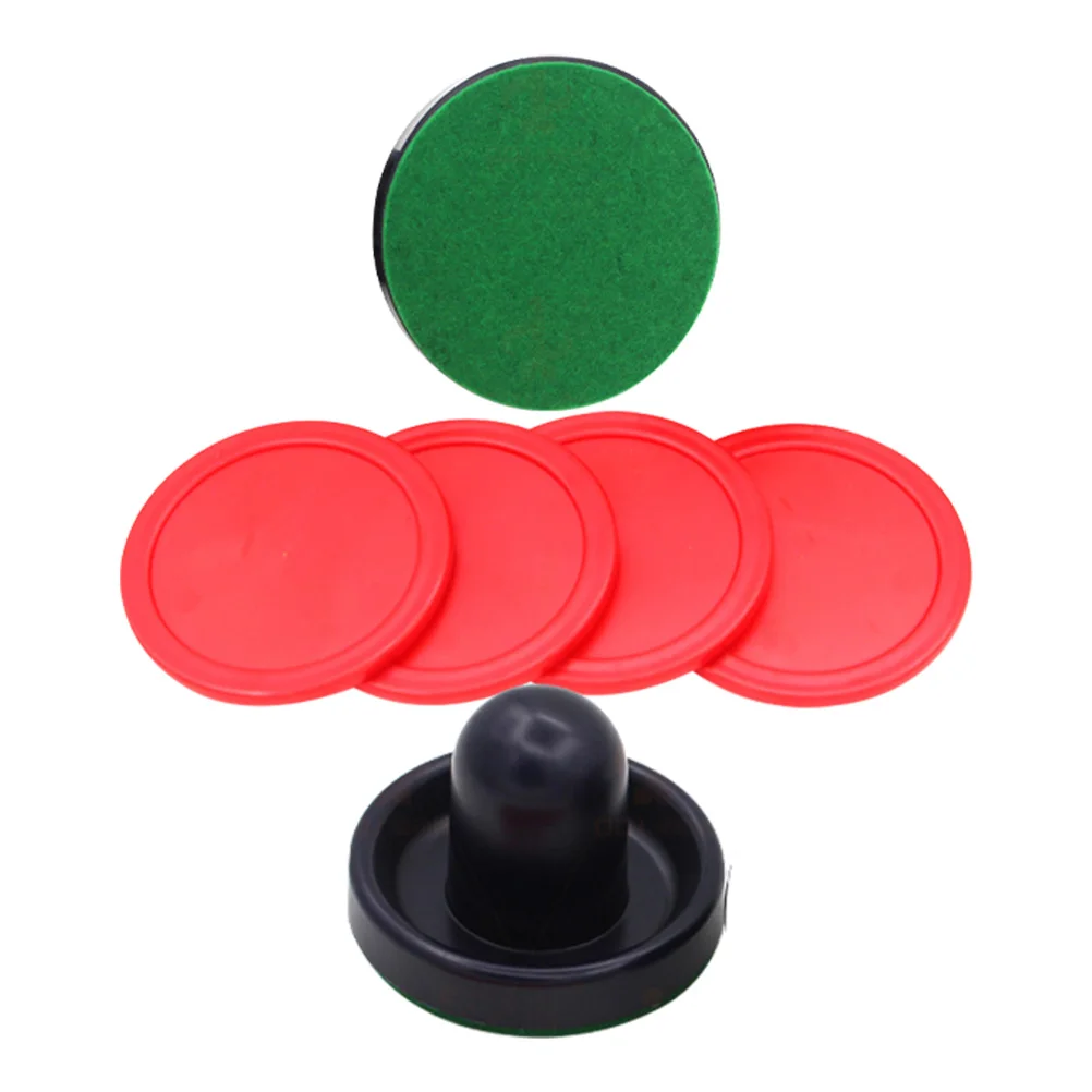 1세트 에어 하키 푸셔즈 퍽스 콤보 하키 부품 대량 교체용 카니발, 박람회, 테마파크, 가족 게임룸용