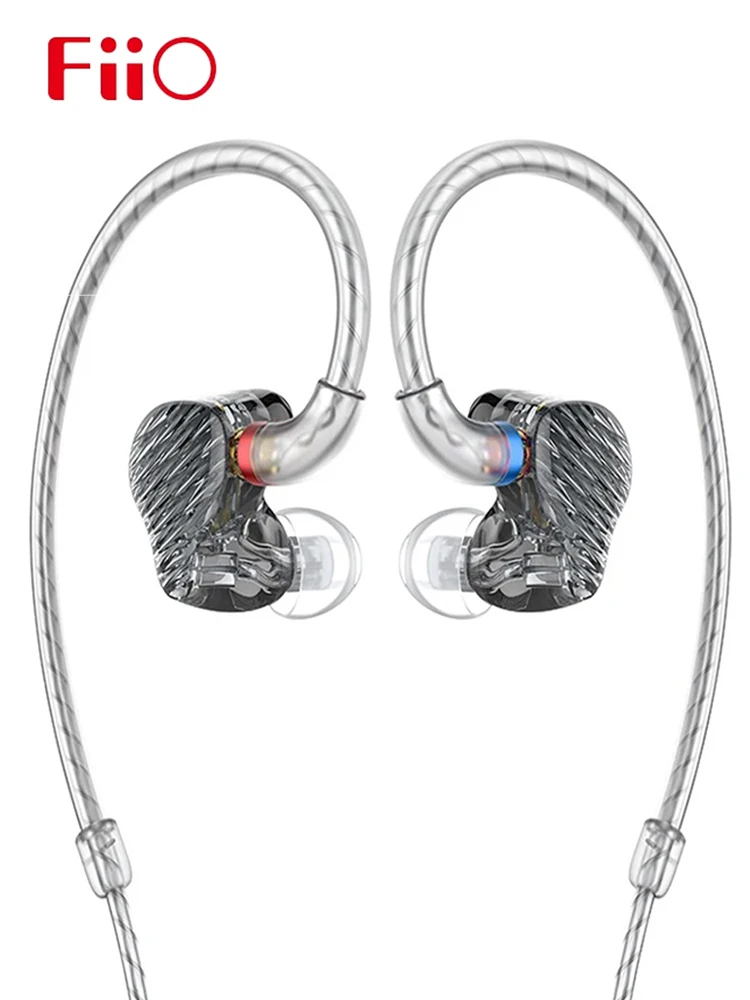 Original FiiO FA7 Earphones in-ear 4 Knowles Balanced Armatures Hifi Earbuds High Quality Headphones with MMCX Detachable Cable