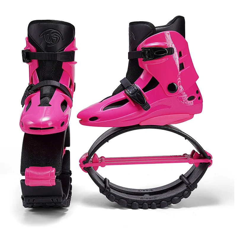 

TFAN JUMP Kangaroo Jump Shoes Workout Jumpers Gen II Series PINK BLACK