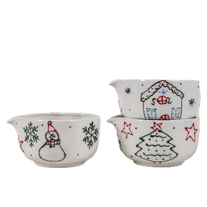 

Роскошный рождественский набор матча, 5 шт., керамическая чаша, бамбуковый набор кистей Chasen, праздничные инструменты для чайной церемонии, подарочная коробка, набор матчей