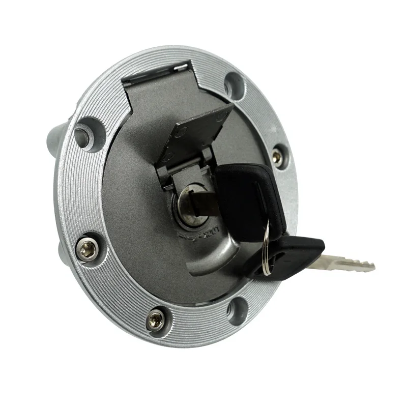 ملحقات الدراجة النارية مناسبة لغطاء خزان الوقود Jingbiao Yamaha FZR250/450/600/750، قفل خزان الوقود الأمامي