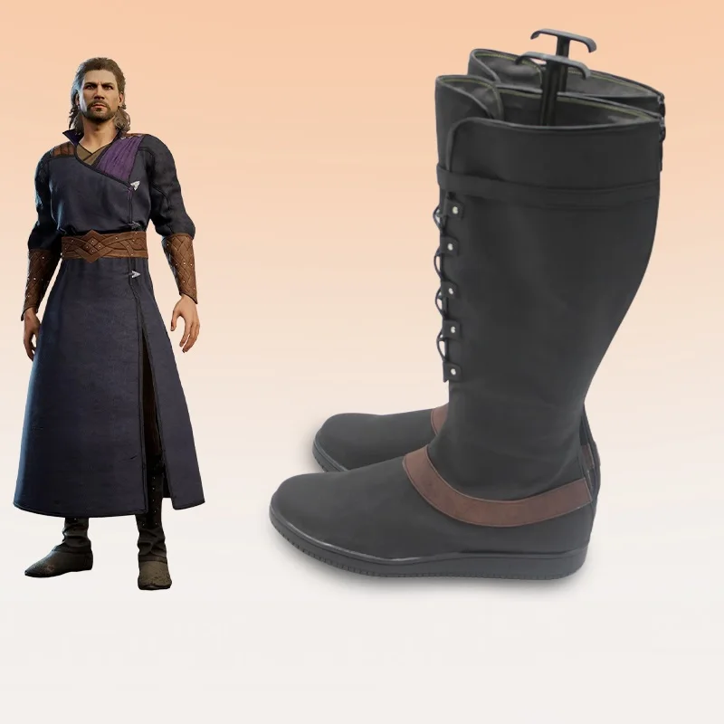 Gale Cosplay Schuhe Gate Cosplay Requisiten Halloween Cosplay Gale maßge schneiderte Stiefel