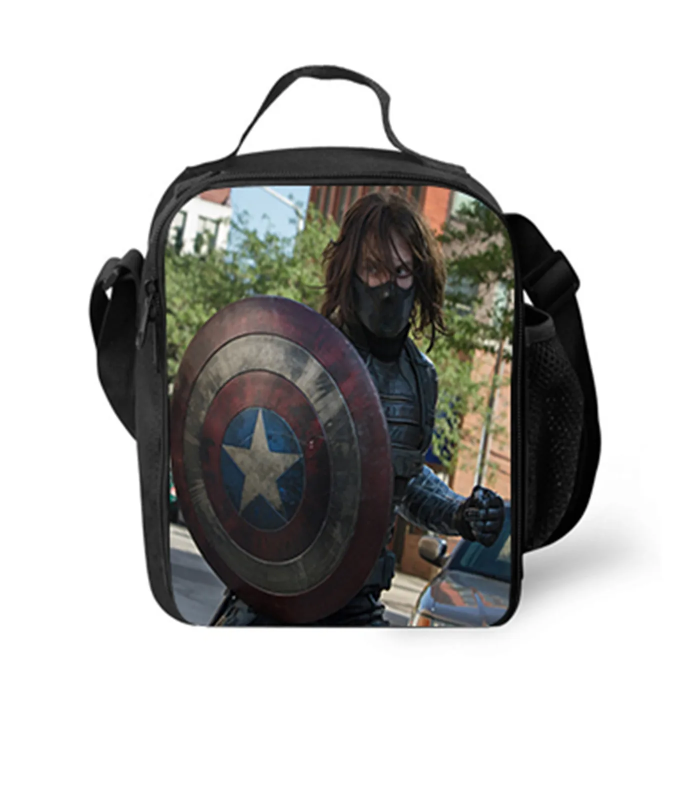 

Classic Winter Soldier Lunch Bag Kids Back to School Lunch Box-Waterproof Insulated Lunch Tote for Boy Girl