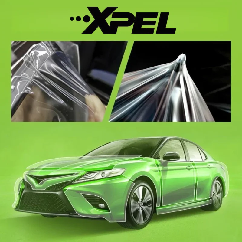 

American car paint protection film XPEL TPU PPF transparent glossy PPF scratch self-healing car film 152cm*15m