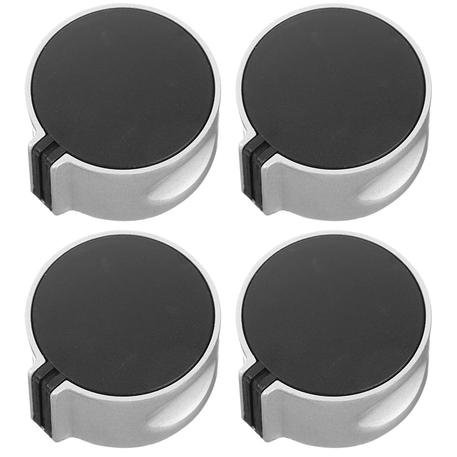 4 Pcs Gas Stove Knob Rational Design Knobs Control Burner Replacements Accessories Range Zinc Alloy