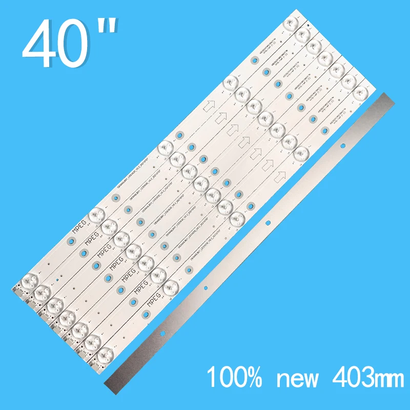 Nowy TCL40 cal 403mm dla OEM40LB01-LED3030-V0.2-20210707 40D3503V1W5C1B40317M 4C-LB400T-ZM1 TCL B40A380 D40A810