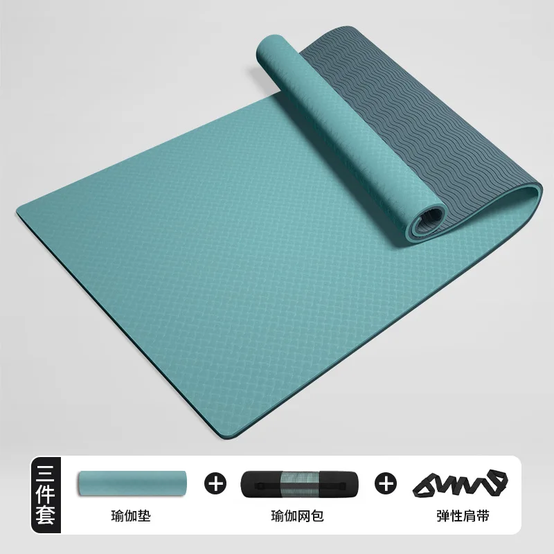 Shock Absorption, Silent, High-density Double-sided Environmentally Friendly Portable Fitness Tablet Sports Mat