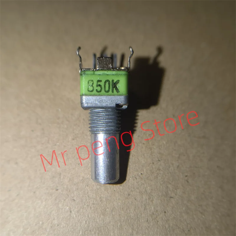 2pcs  for ALPHA switch RK09 step-by-step precision potentiometer single B50K bent foot shaft length 15MM