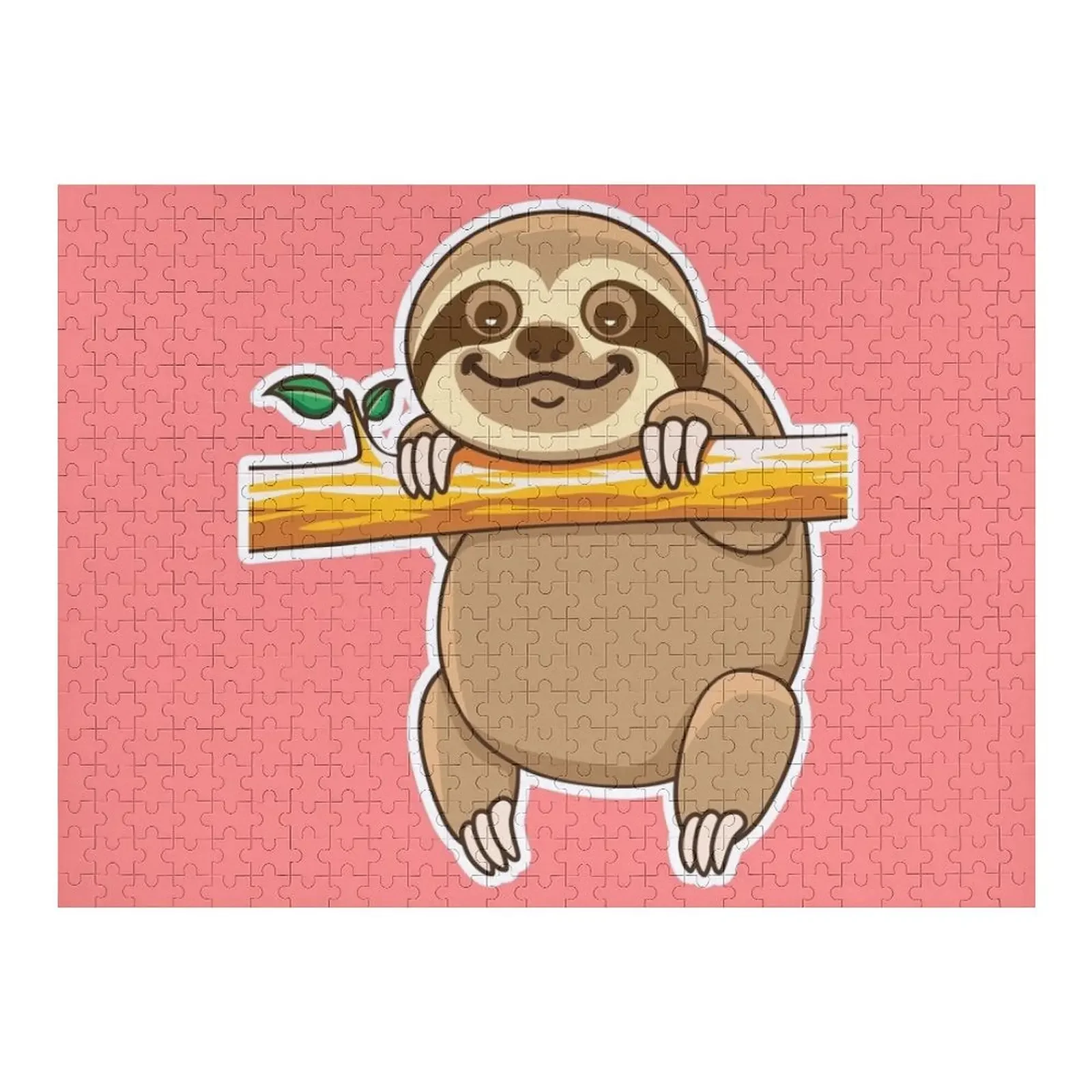 

Sloth Jigsaw Puzzle Photo Custom Customized Picture Wooden Compositions For Children Custom Child Puzzle