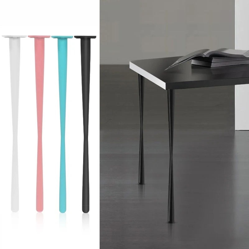 Elegant Hourglass Table Legs Sturdy Metal Desk/Tea Table Support Frame Iron Art Furniture Feet Quick Setup Table Accessories