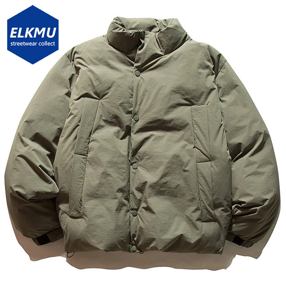 

Winter Jackets Men Thicken Warm Parkas Coats Japan Harajuku Oversized Padded Jackets Casual Loose Jackets