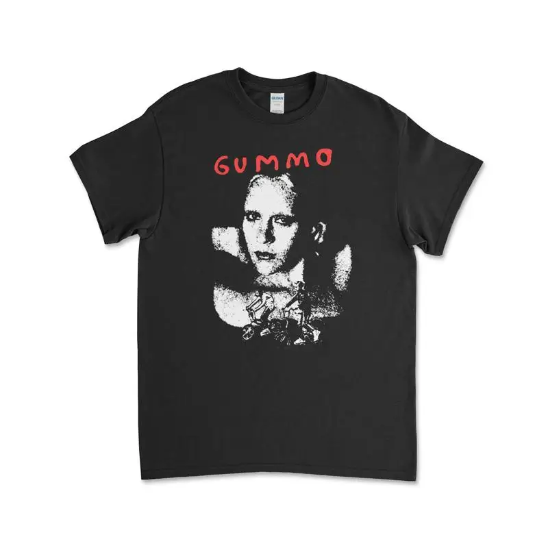 غومو هارموني كورين تي شيرت أسود إيندي فيلم فينتاج ستايل