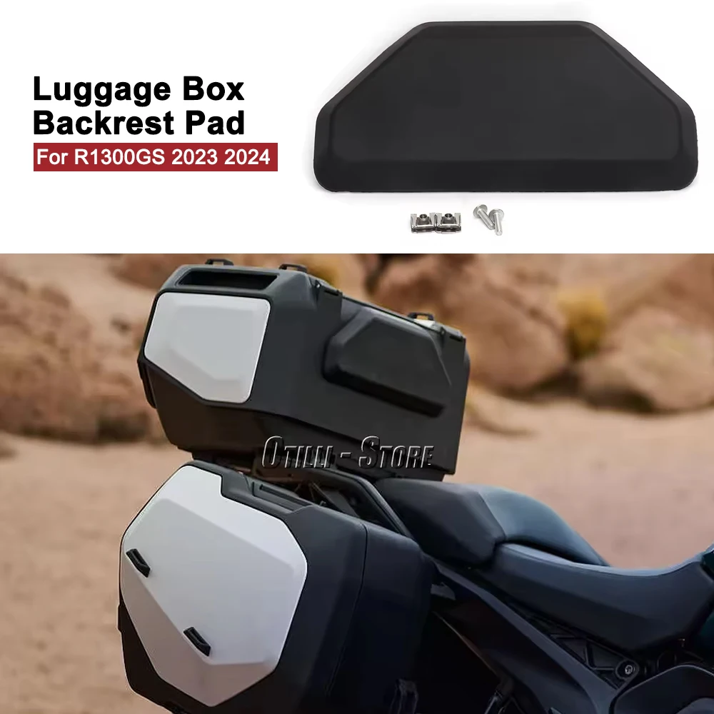 

For BMW R1300GS R 1300 GS r1300gs 2023 2024 Motorcycle Passenger Backrest Back Pad Shockproof Rear Top Case Box Luggage Cushion