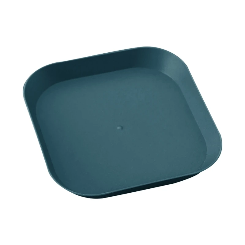 Tray Dessert Plate for Vegetable Fruit Cake Dessert Snacks Serving Plate Dining Table Garbage Tray Trash Container