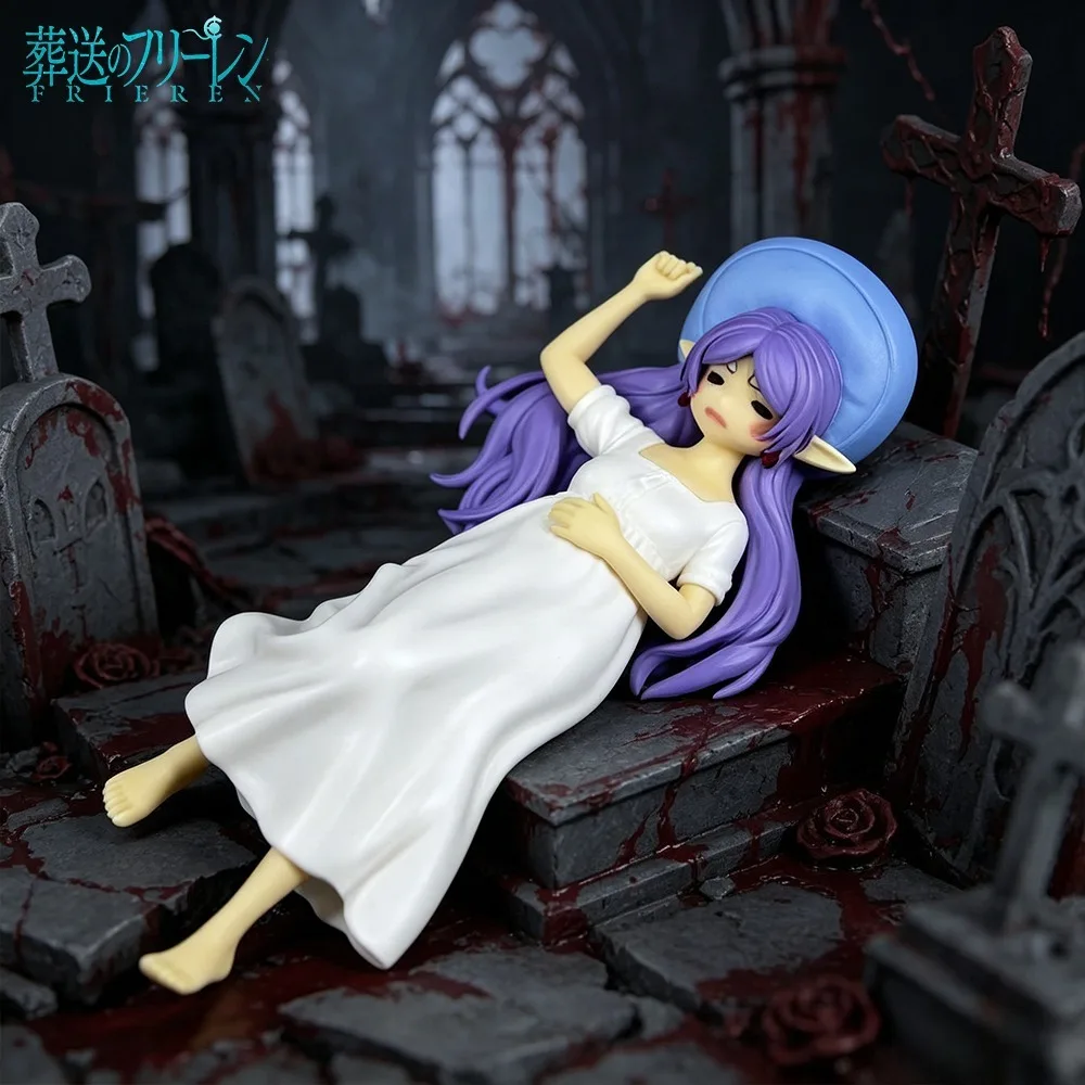 17cm/6,69 Zoll Anime Beyond Journey's End Figur Frieren Actionfiguren PVC-Statue Desktop-Ornament Sammlermodell Spielzeug Geschenke