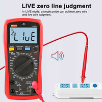 UNI-T Multimeter UT890C UT890D+ Digital 6000 Counts Electrical Multitester AC DC NCV DMM Capacitor Tester Ammeter Voltmeter TOOL