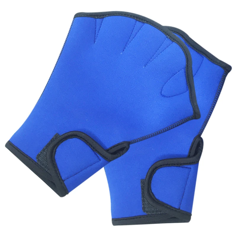NEUE Frosch Schwimmen Handschuhe Schwimmen Fitness Training Webbed Flippers Paddle mit Verstellbaren Riemen für Männer Frauen Erwachsene – Detail 4