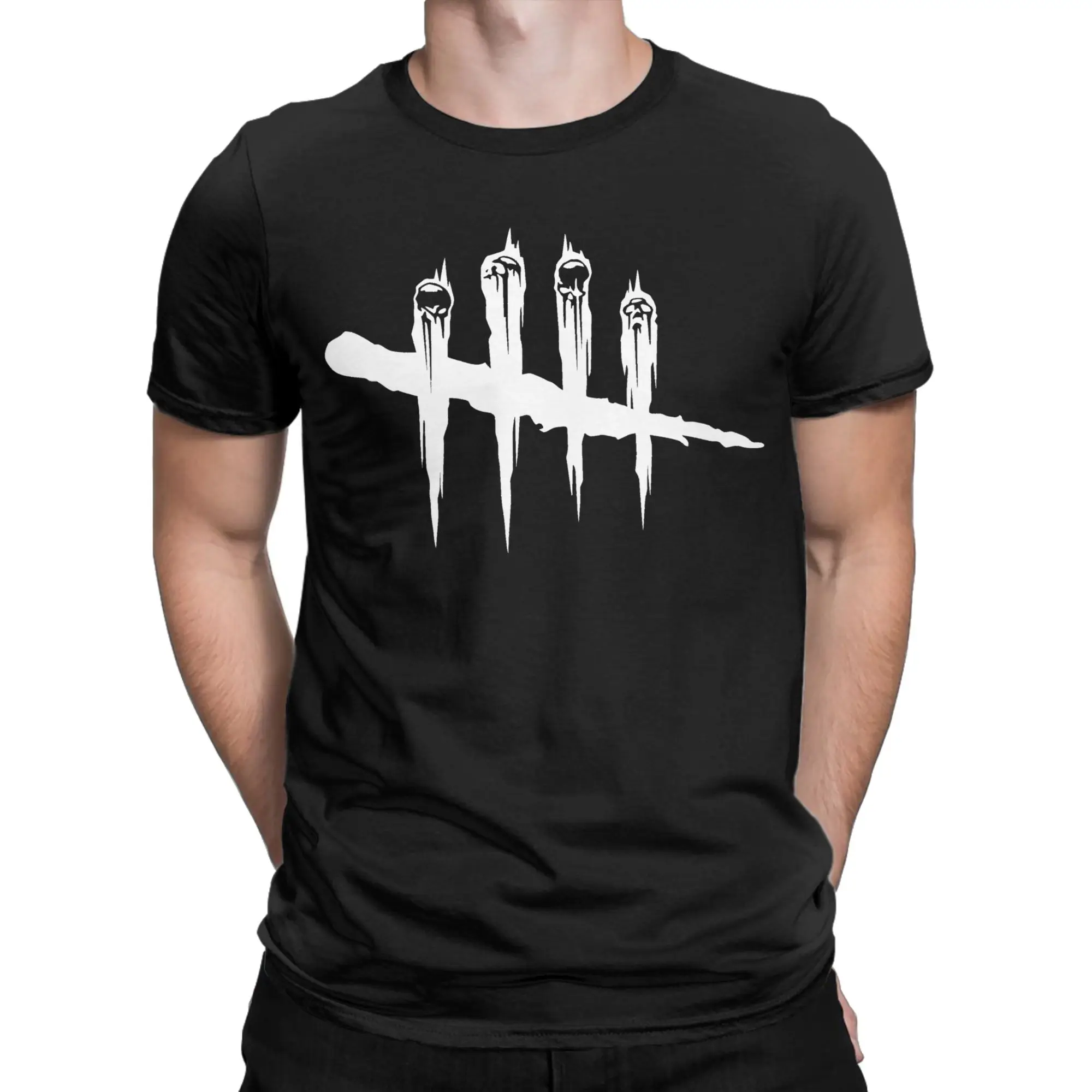 Men Women T-Shirt Deads by Daylights Horror Game Vintage 100% Cotton Tee Shirt Short Sleeve T Shirt Clothing Birthday Gift