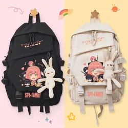 Sac à dos en nylon Anime, éventuelles Y × FAMILY Anya Forger, sac de livre scolaire étudiant, mode décontractée, initié aux voyages, sacs d'extérieur