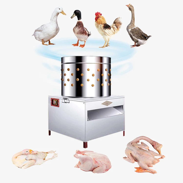 Hot Selling High Quality Fully Automatic Poultry Hair Removal Machine Available Duck Chicken Plucker Stainless Steel