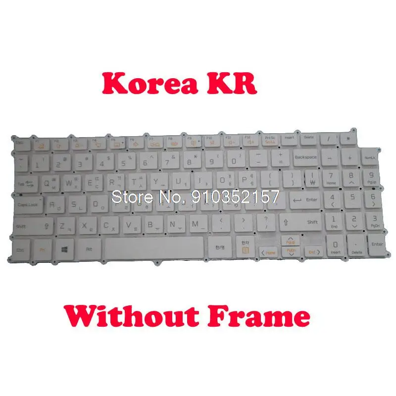 

KR No Backlit Keyboard For LG 15Z990 15ZB990 15ZD990 LG15Z99 15Z990-R 15Z990-A 15Z990-G 15Z990-H 15Z990-L 15Z990-V Korean