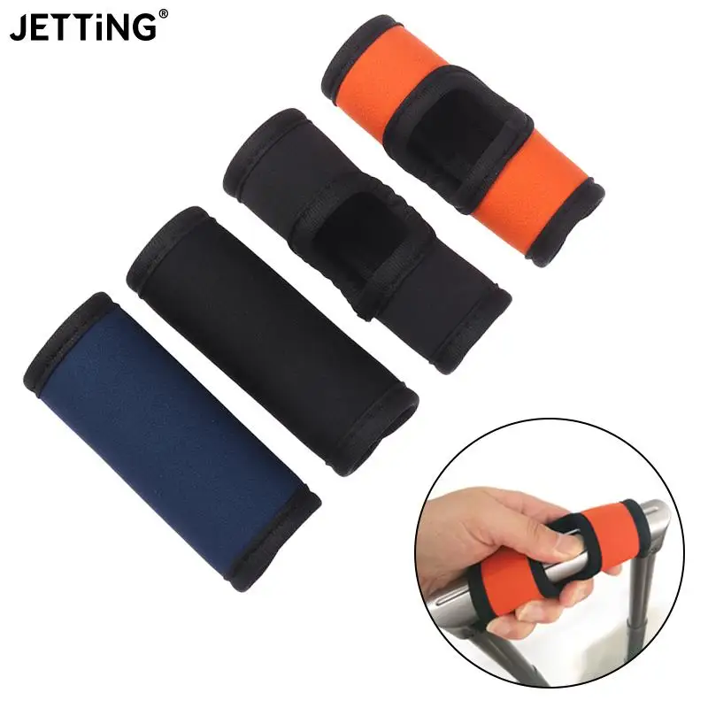 Comfortable Luggage Handle Wrap Grip Soft Neoprene Suitcase Grip Protective Luggage Bag Handle Wrap Cover For Travel Bag Luggage