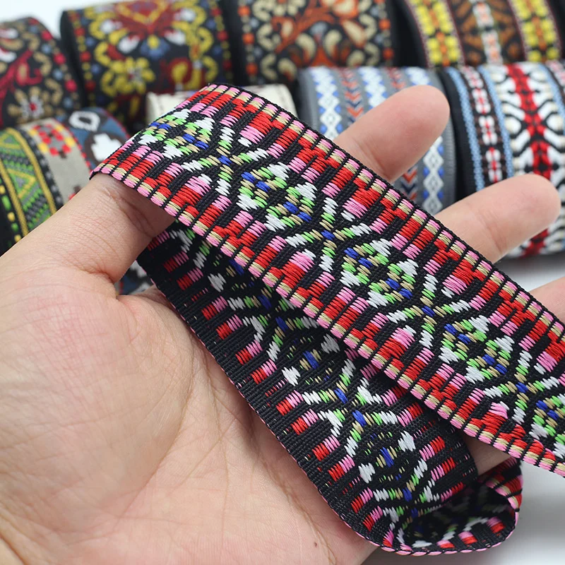 3cm Senior Ethnic Style Edge Decoration Ribbon Fabric Embroidery Decal Home Textile DIY Clothing Sewing Supplies Craft  Accessor