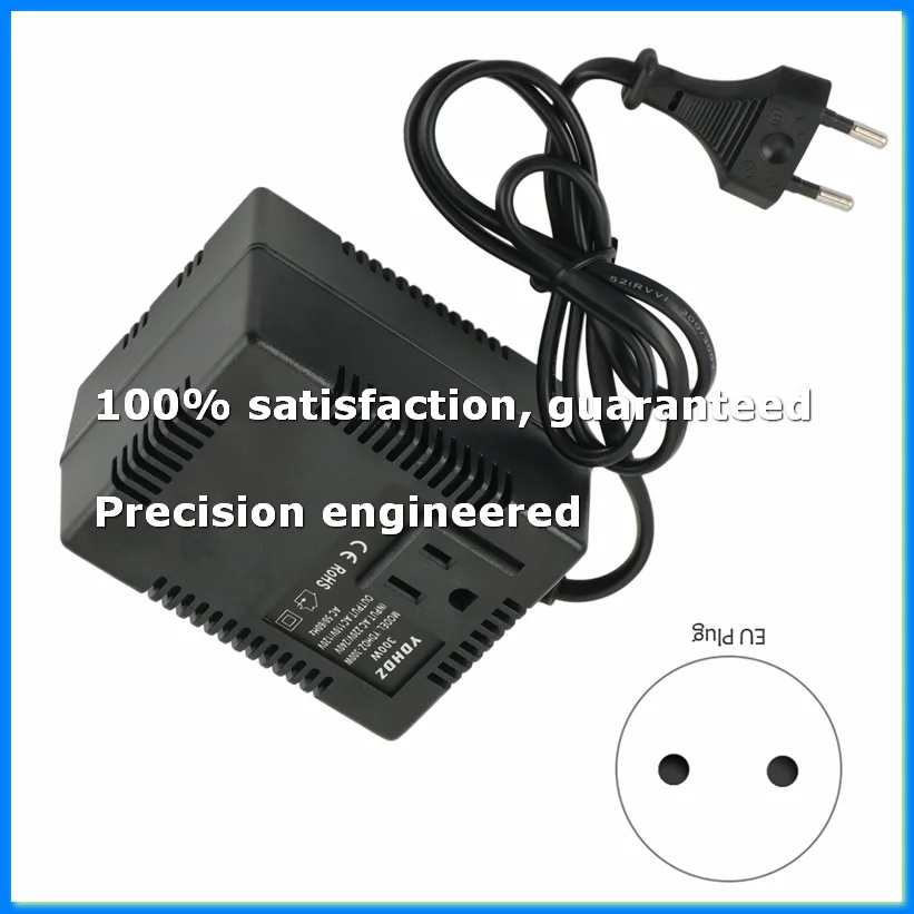 

300W Voltage Converter 220V To 110V Transformer Transformer Voltage Converter Travel Adapter EU Plug-A73M