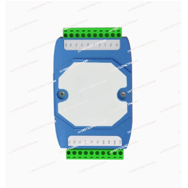Suitable for 8-channel K-type thermocouple temperature acquisition module CAN to 485 isolated industrial grade transmitter