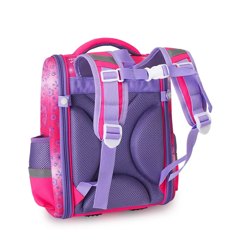 Orthopedic Kids School Bag for Boys 3D Car Primary Schoolbag High Quality Folded Children School Bag for Girls Knapsack