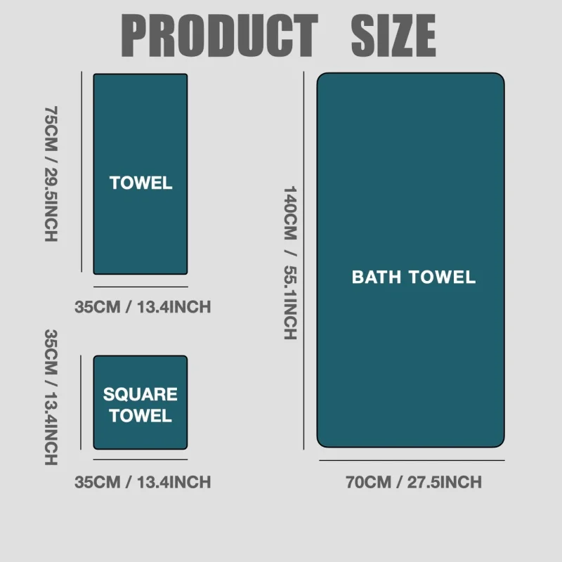 Golden Striped Bath Towels Set 2/3/6/8Pcs Soft Coral Fleece Washcloth Absorbent Quick Dry Towel Wrap for Bathroom Travel Use