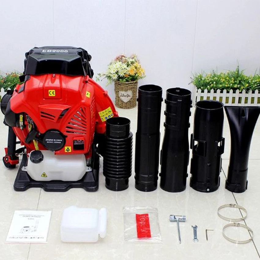 79 2cc Leaf Blowers Vacuums Backpack  Blower EB9000 High Power Snow Road Sweeper