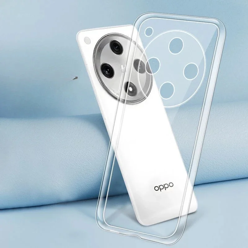 For OPPO Find X8 Pro Clear Transparent Soft TPU Silicone Case Cover For Orro Apo oppa  FindX8 FindX8Pro Phone Shell Protection