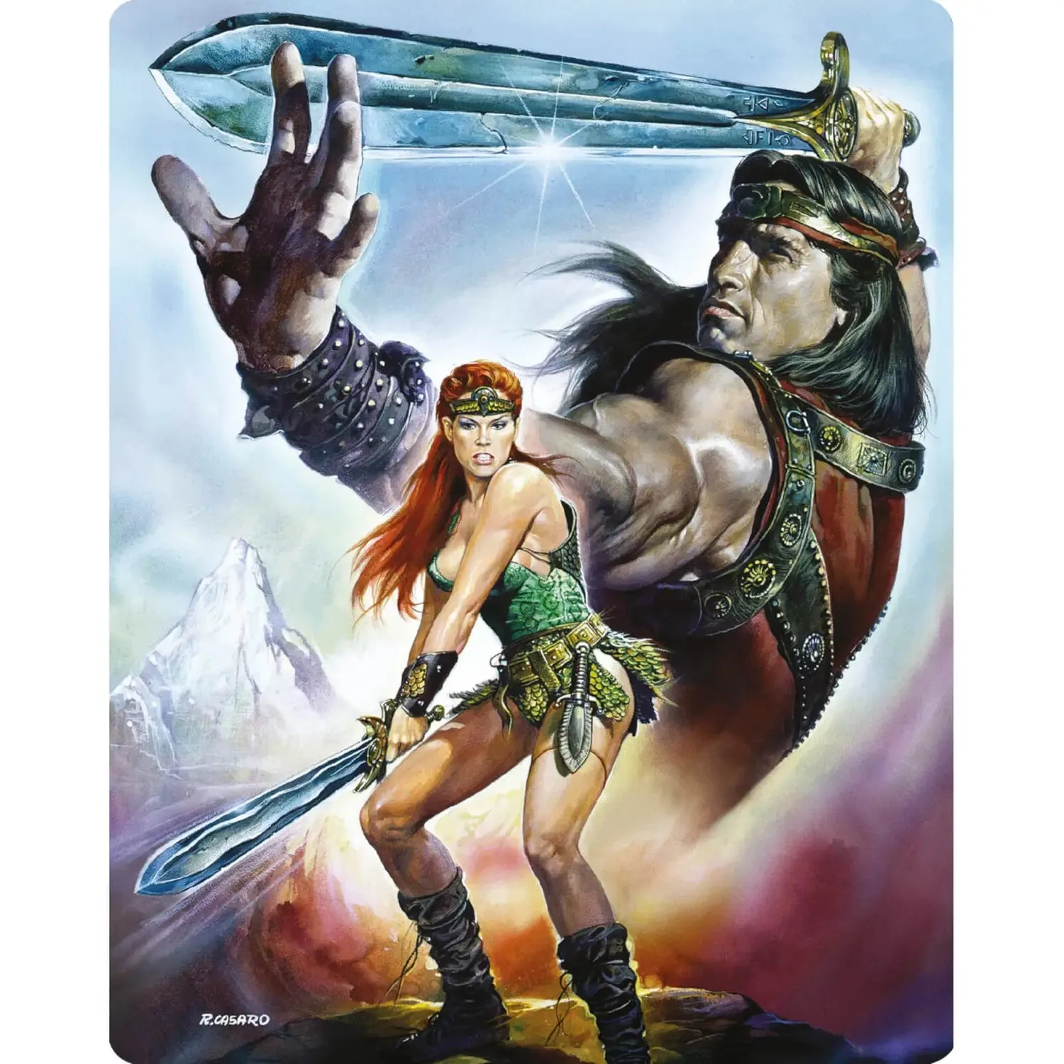 Film Red Sonja (1985) POSTER Wandkunst Huisdecoratieve schildering