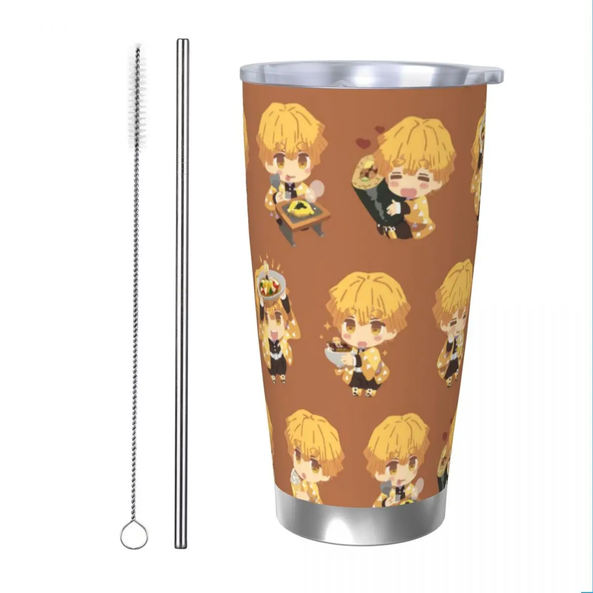 Demon Slayer Kimetsu No Yaiba 20oz Cup Large Capacity Car Mug Leak-proof Juice Coffee Cup Food Grade